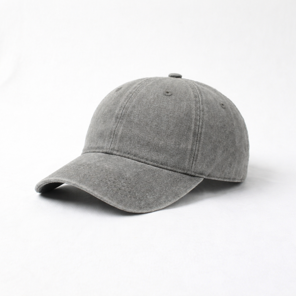 Washed Denim Dad Hat