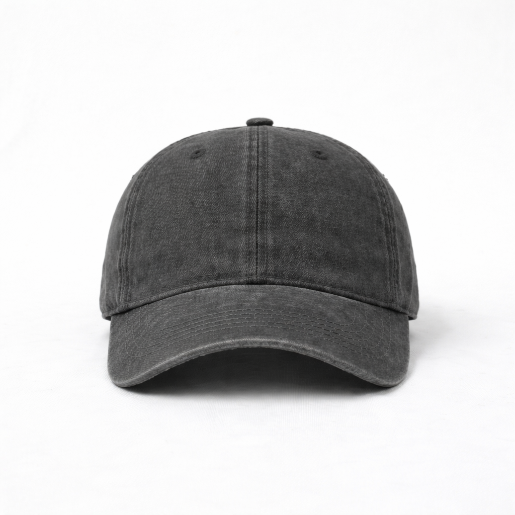 Washed Denim Dad Hat
